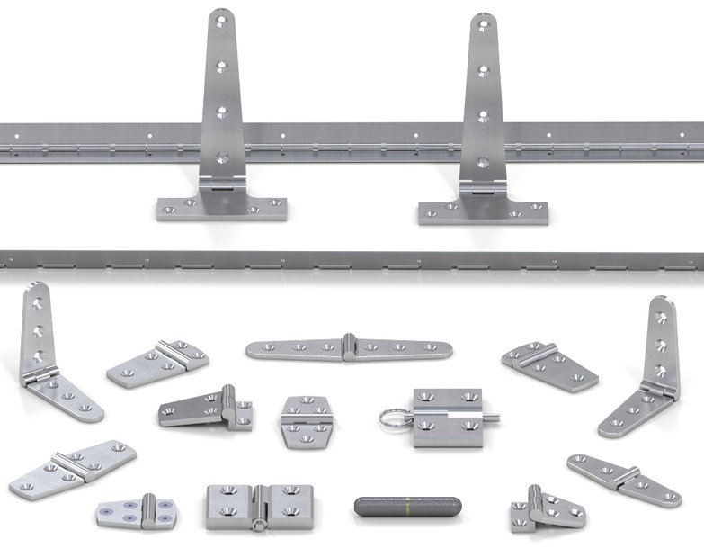 WDS expands hinge range with new styles in stainless steel